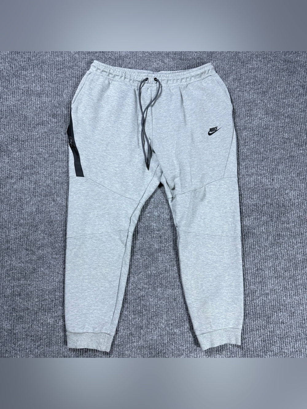 Nike Tech Fleece Jogger Pants Mens 2XL* Gray Sweatpants 805162-063 Pockets